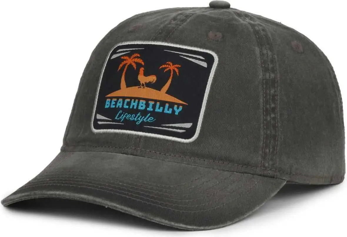 OC Sports BEACHBILLY5 Beachbilly Caps - Black - Black / OSFM