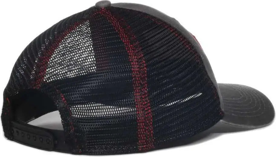 OC Sports BEER-028 Pabst Caps - Gray Black - Black / OSFM