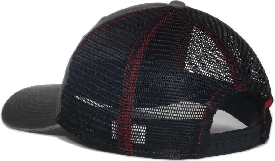 OC Sports BEER-028 Pabst Caps - Gray Black - Black / OSFM