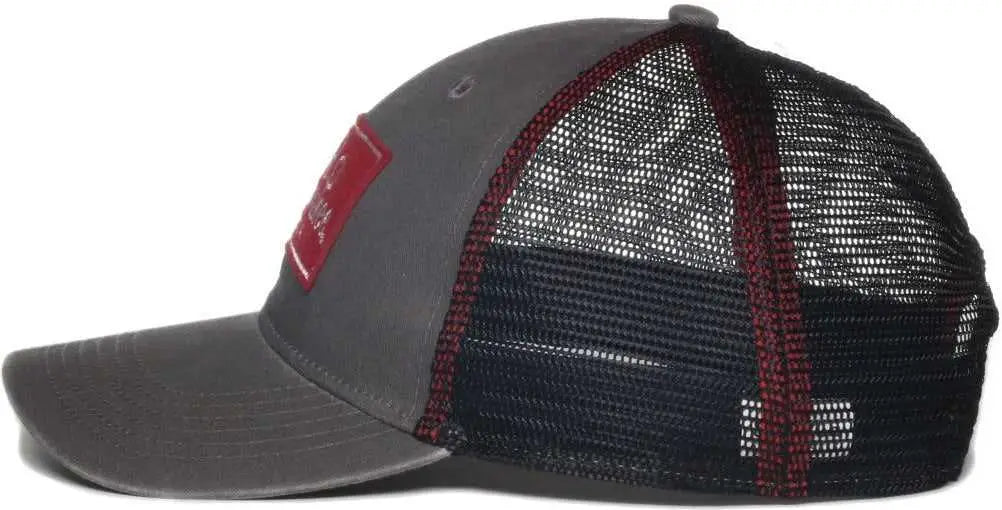 OC Sports BEER-028 Pabst Caps - Gray Black - Black / OSFM