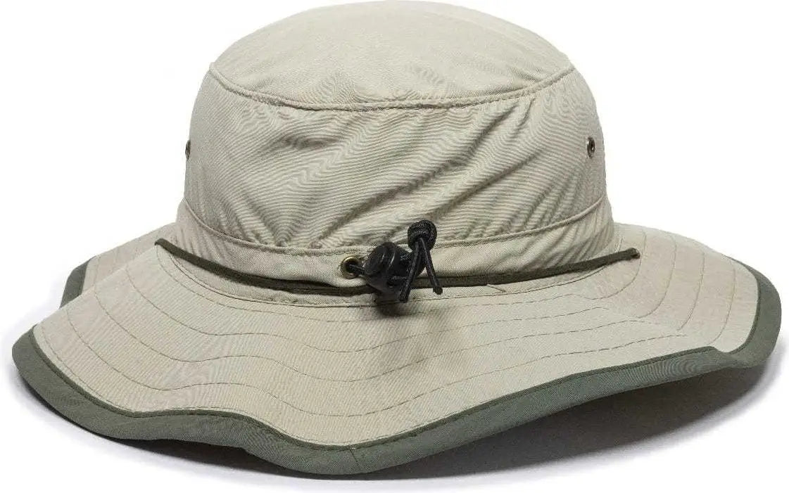OC Sports BH-600 Boonie Hat - Khaki - Khaki / 6 7/8’’ - 7 1/2’’