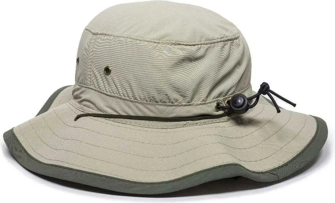OC Sports BH-600 Boonie Hat - Khaki - Khaki / 6 7/8’’ - 7 1/2’’