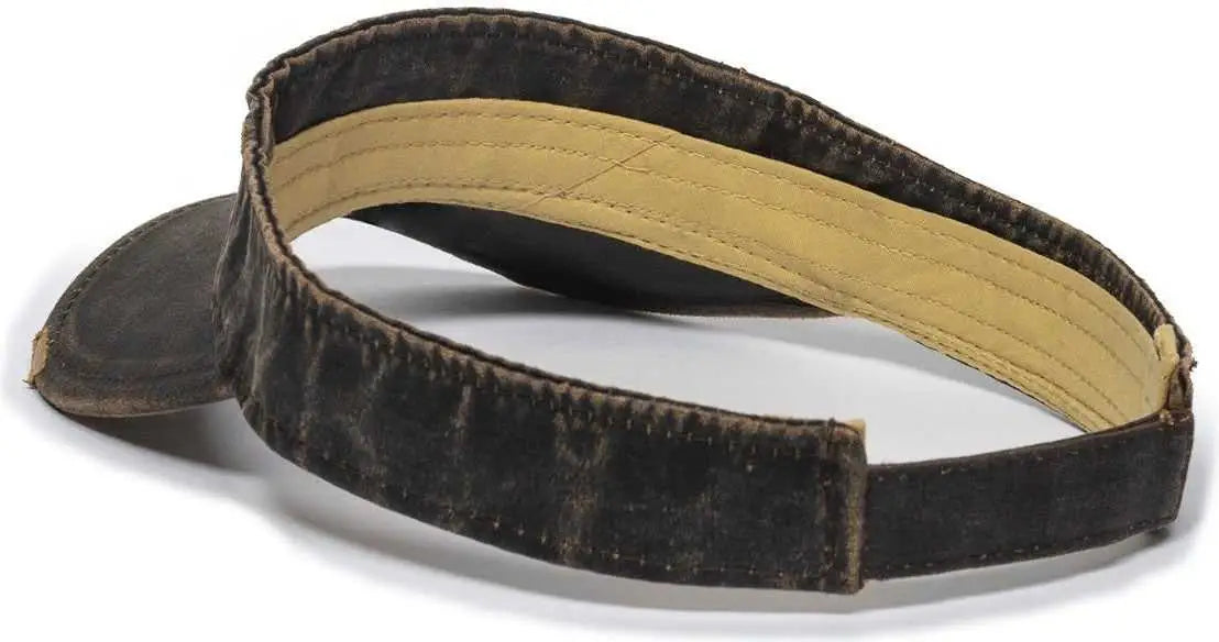 OC Sports BON-009 Visor - Dark Brown - Brown / 6 7/8’’ - 7 1/2’’