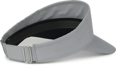 OC Sports BWV-100 High Crown Visor - Light Gray - Gray / OSFM