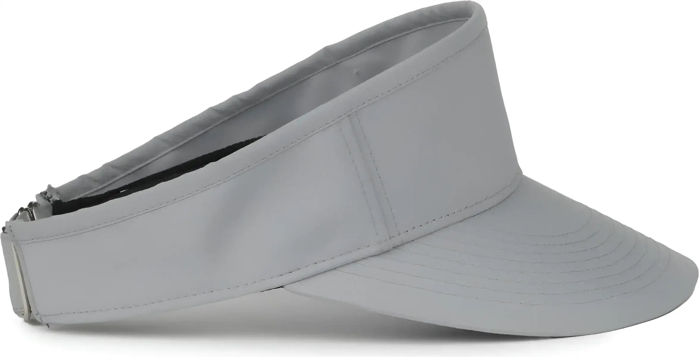 OC Sports BWV-100 High Crown Visor - Light Gray - Gray / OSFM