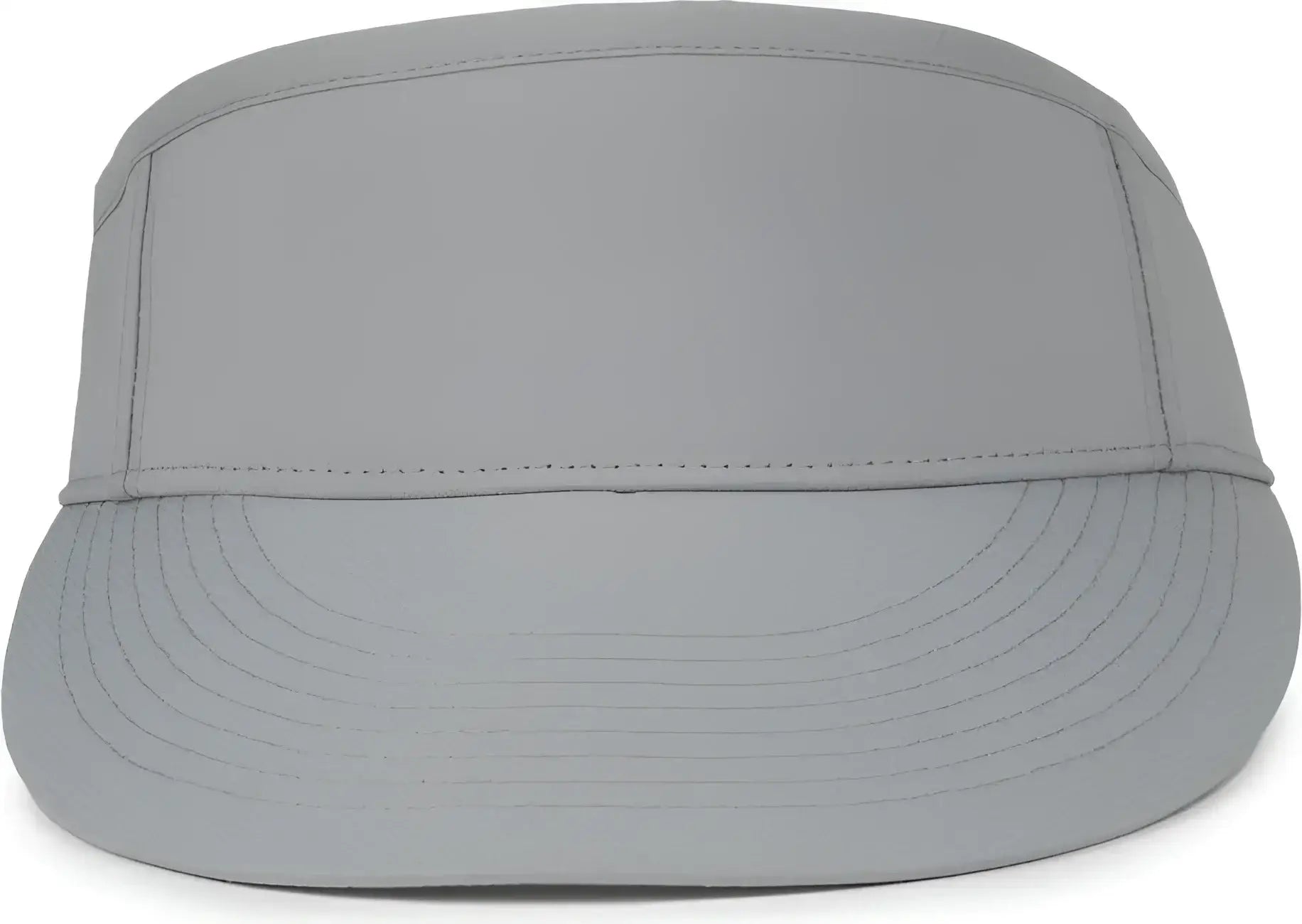 OC Sports BWV-100 High Crown Visor - Light Gray - Gray / OSFM
