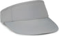 OC Sports BWV-100 High Crown Visor - Light Gray - Gray / OSFM