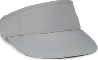 OC Sports BWV-100 High Crown Visor - Light Gray - Gray / OSFM