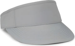 OC Sports BWV-100 High Crown Visor - Light Gray - Gray / OSFM