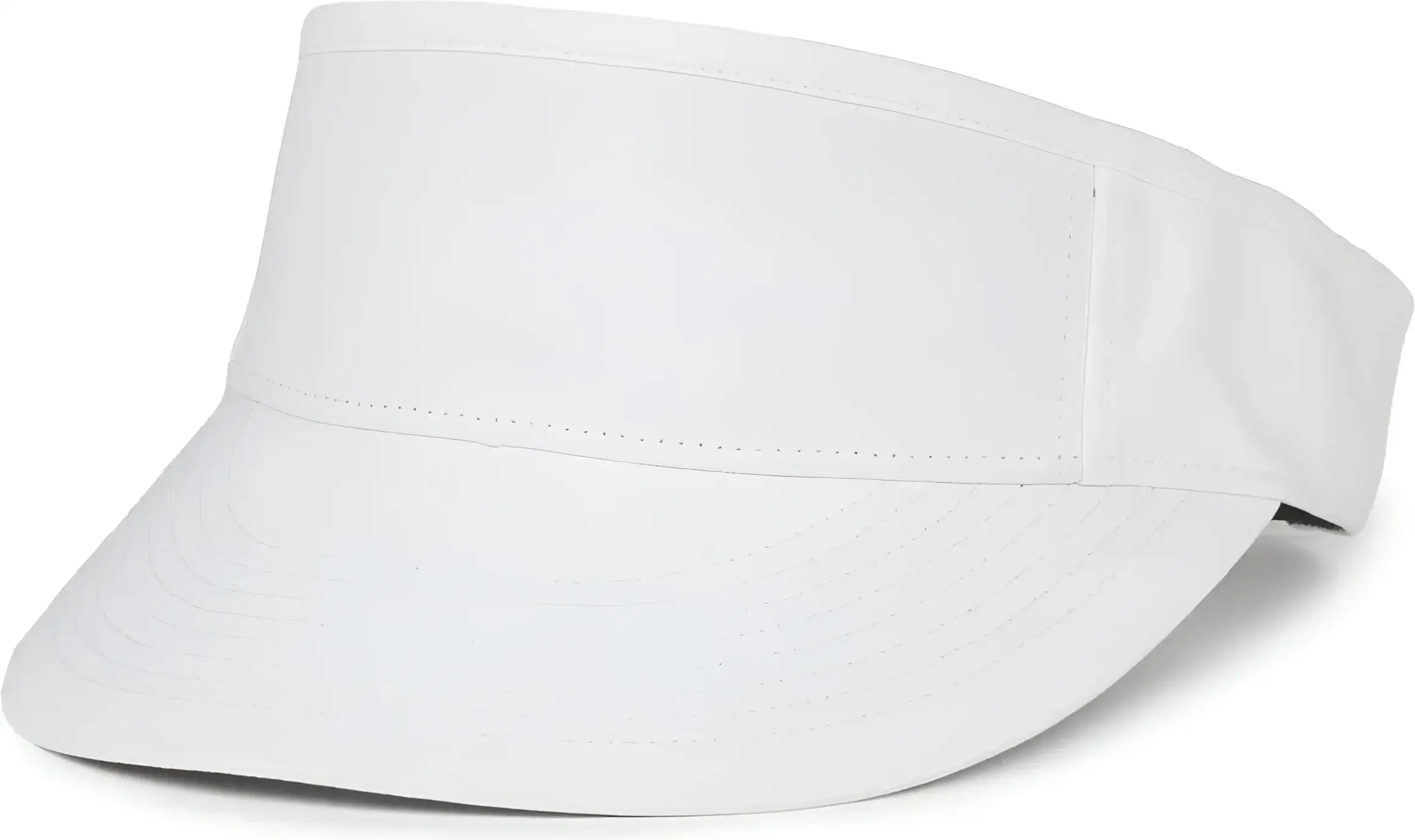OC Sports BWV-100 High Crown Visor - White - White / OSFM