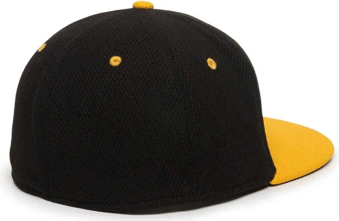 OC Sports CAGE25 Flexible Fitting Cap - Black Gold