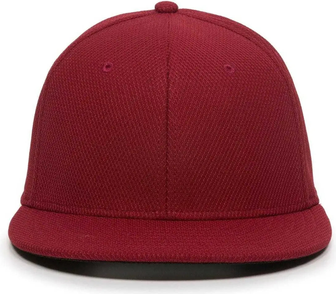 OC Sports CAGE25 Flexible Fitting Cap - Cardinal