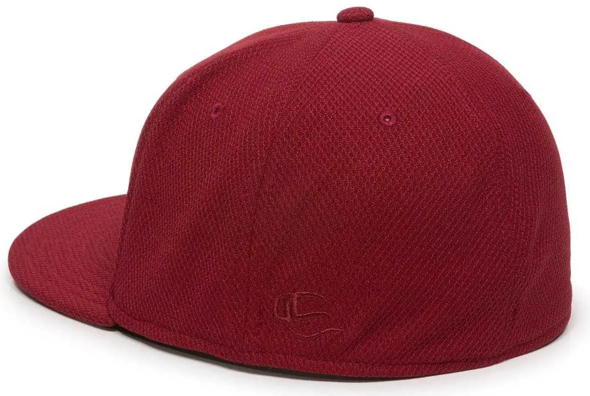 OC Sports CAGE25 Flexible Fitting Cap - Cardinal