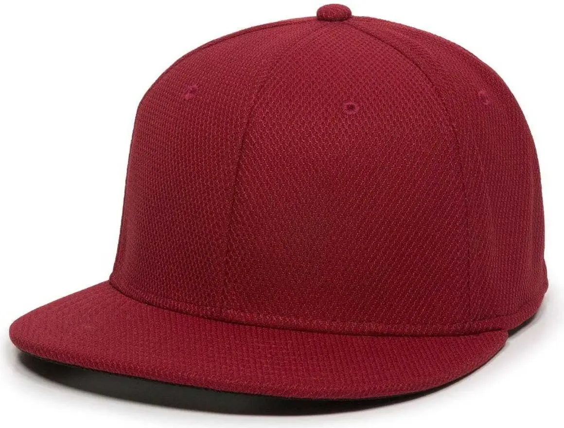 OC Sports CAGE25 Flexible Fitting Cap - Cardinal