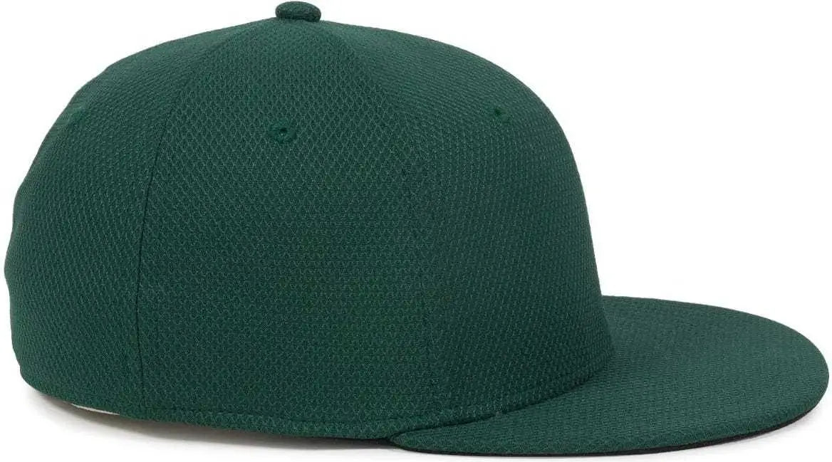 OC Sports CAGE25 Flexible Fitting Cap - Dark Green