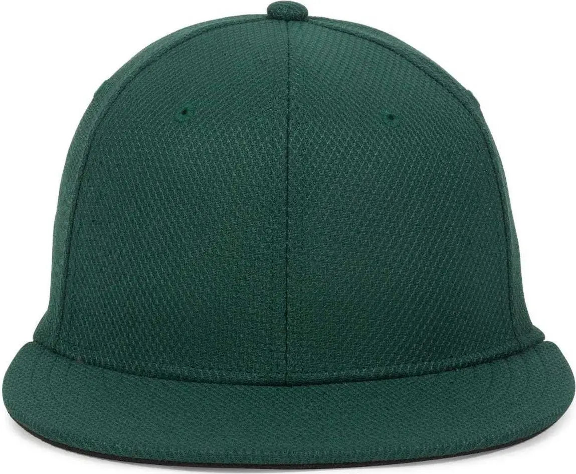 OC Sports CAGE25 Flexible Fitting Cap - Dark Green