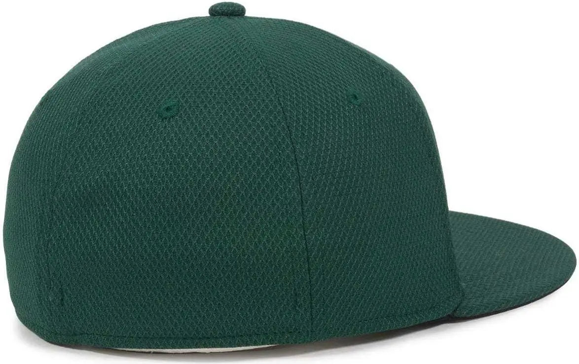 OC Sports CAGE25 Flexible Fitting Cap - Dark Green