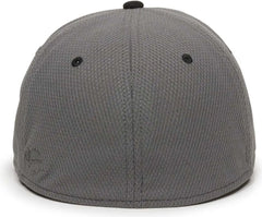 OC Sports CAGE25 Flexible Fitting Cap - Graphite Black