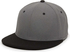 OC Sports CAGE25 Flexible Fitting Cap - Graphite Black