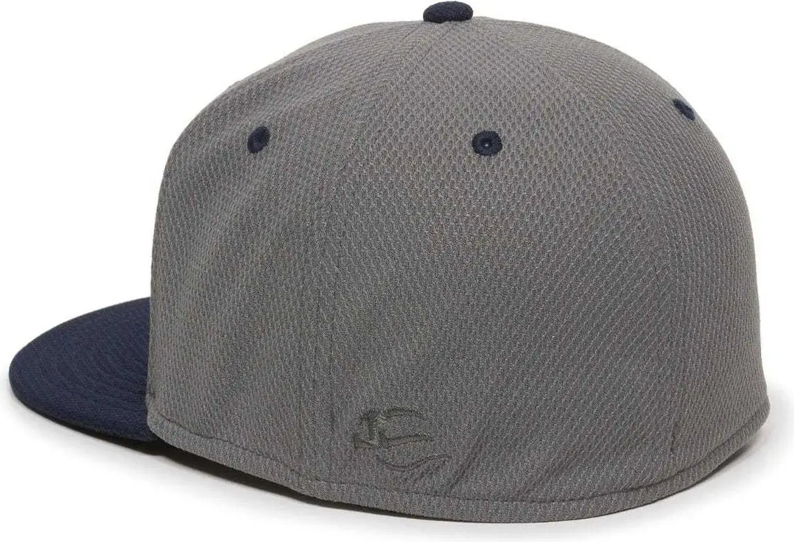 OC Sports CAGE25 Flexible Fitting Cap - Graphite Navy