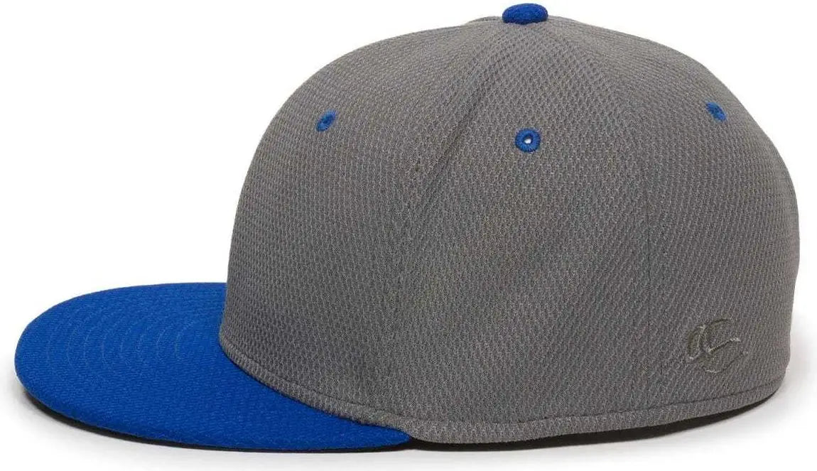 OC Sports CAGE25 Flexible Fitting Cap - Graphite Royal