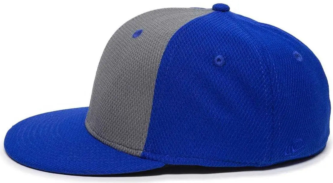 OC Sports CAGE25 Flexible Fitting Cap - Graphite Royal Royal