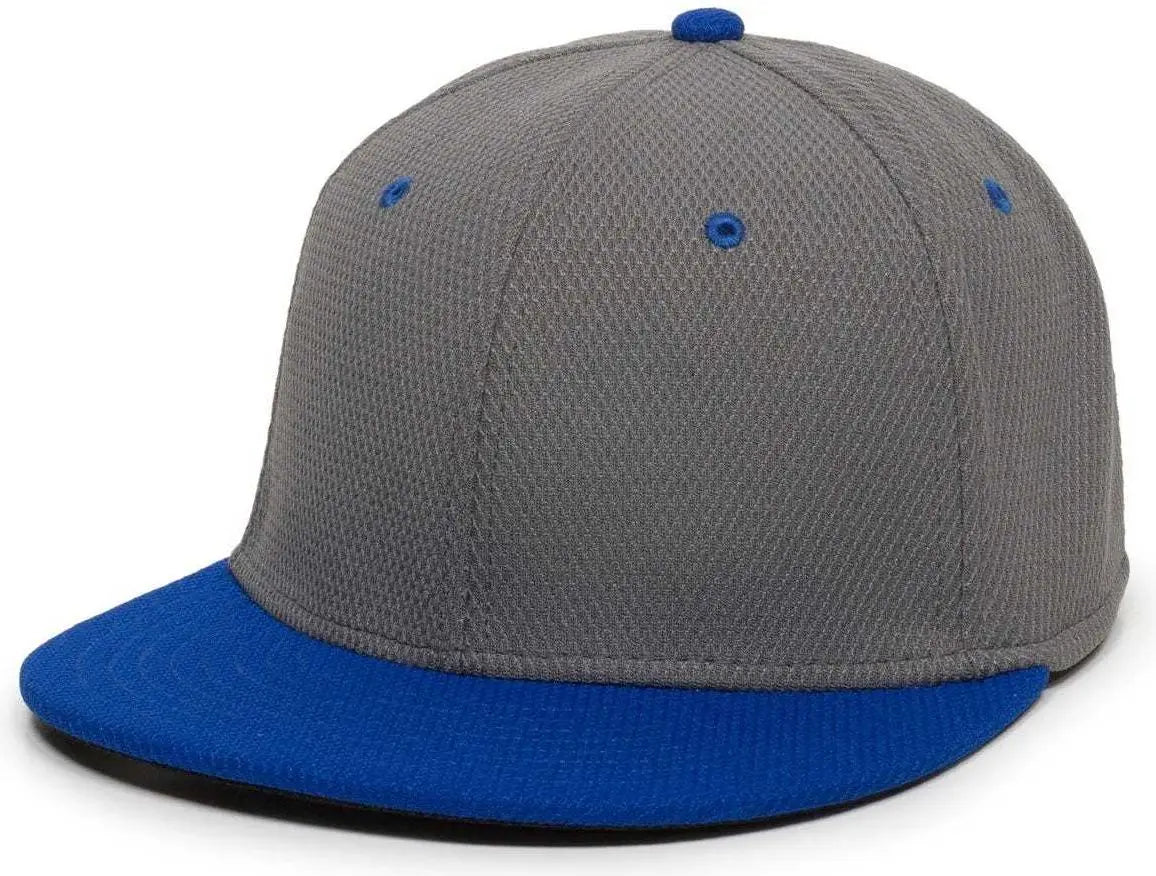 OC Sports CAGE25 Flexible Fitting Cap - Graphite Royal