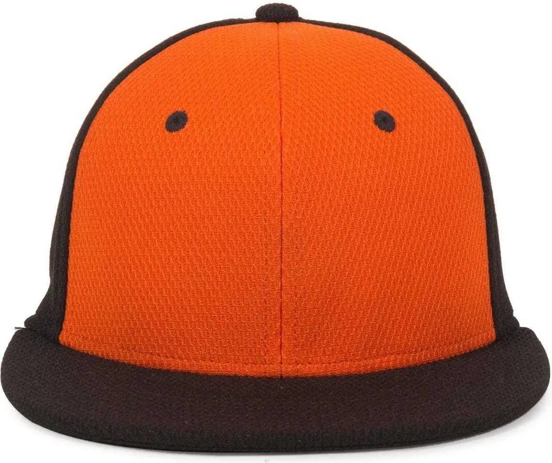 OC Sports CAGE25 Flexible Fitting Cap - Orange Black Black