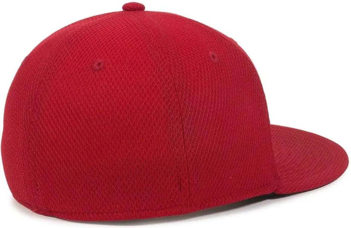 OC Sports CAGE25 Flexible Fitting Cap - Red