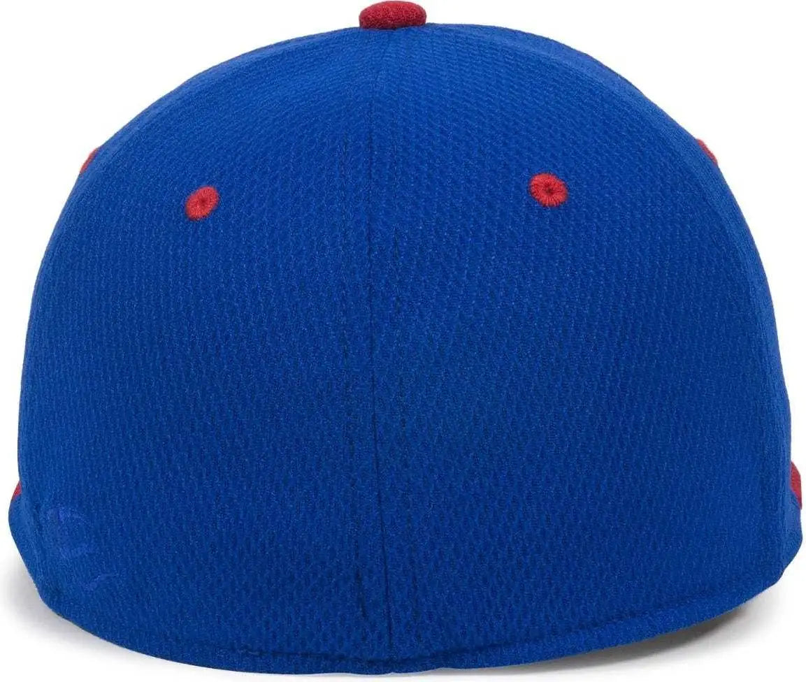 OC Sports CAGE25 Flexible Fitting Cap - Royal Red
