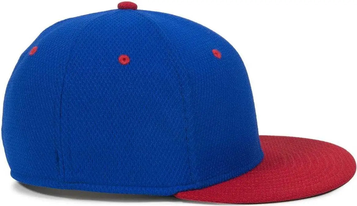 OC Sports CAGE25 Flexible Fitting Cap - Royal Red