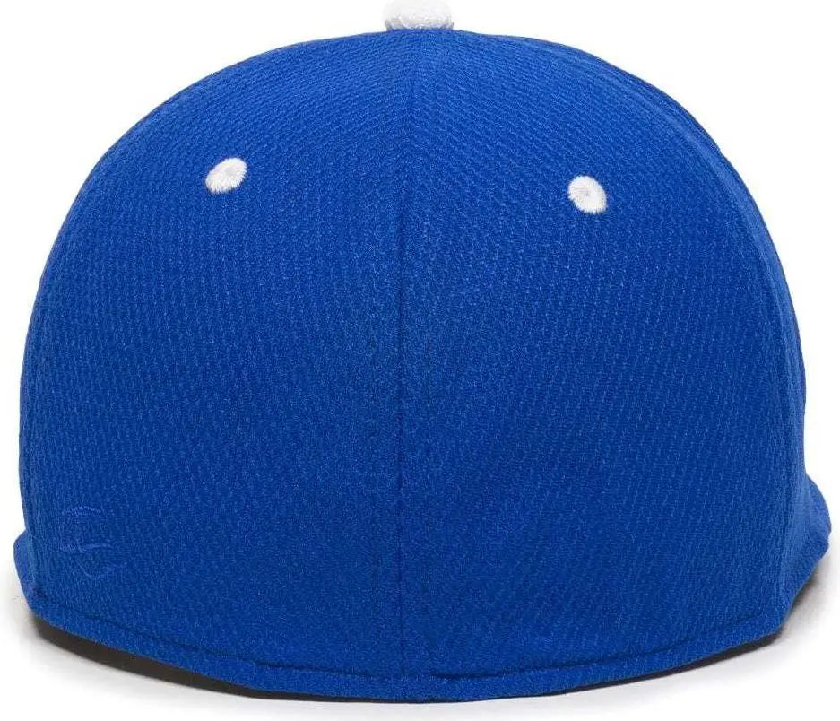 OC Sports CAGE25 Flexible Fitting Cap - Royal White