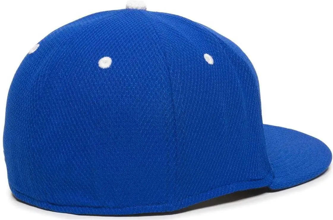 OC Sports CAGE25 Flexible Fitting Cap - Royal White