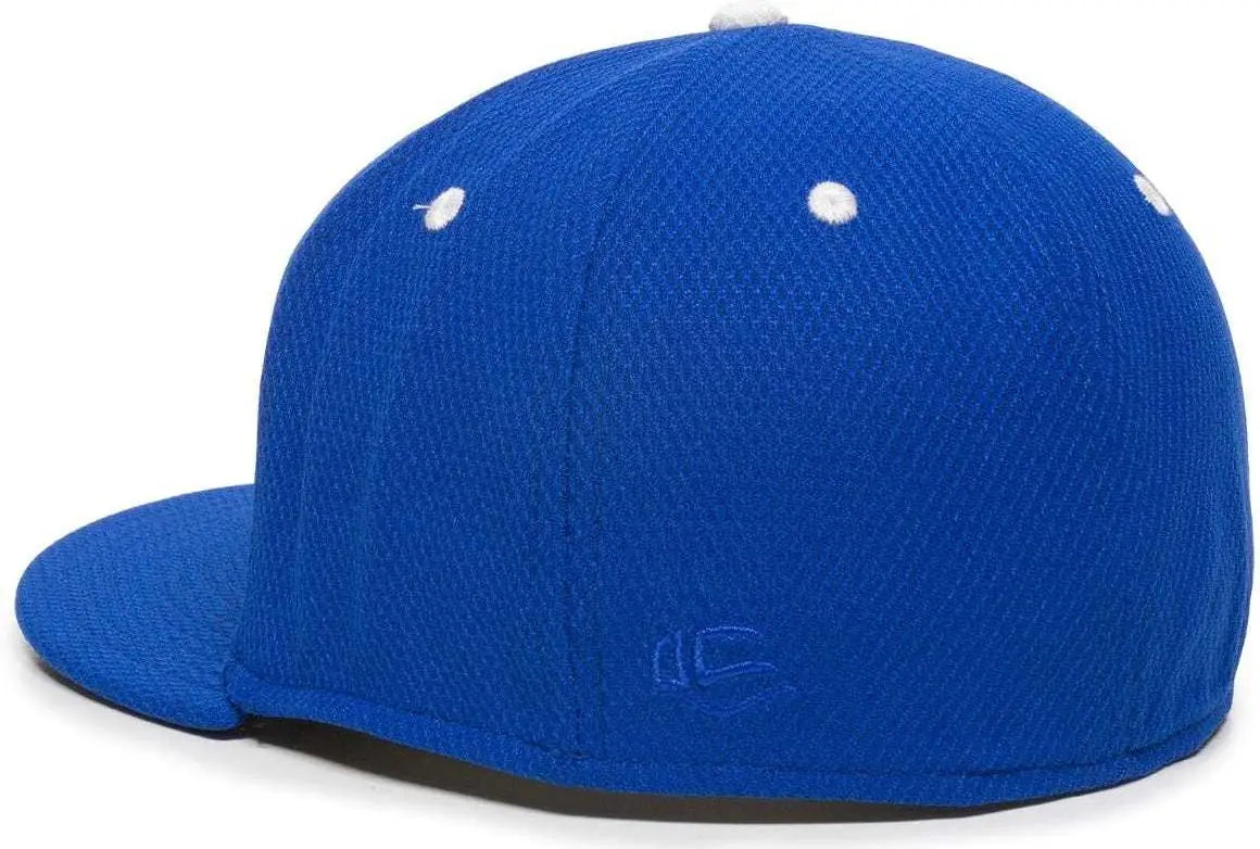 OC Sports CAGE25 Flexible Fitting Cap - Royal White