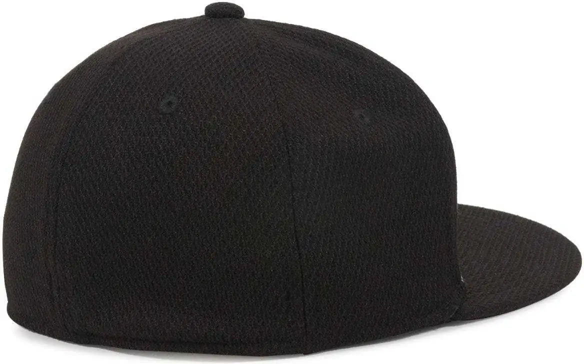 OC Sports CAGE25 Flexible Fitting Cap - White Black Black