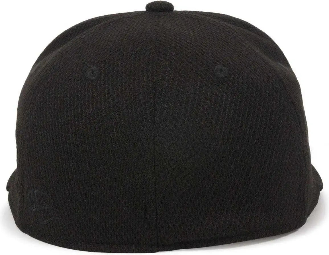 OC Sports CAGE25 Flexible Fitting Cap - White Black Black