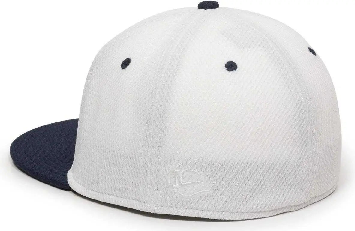 OC Sports CAGE25 Flexible Fitting Cap - White Navy