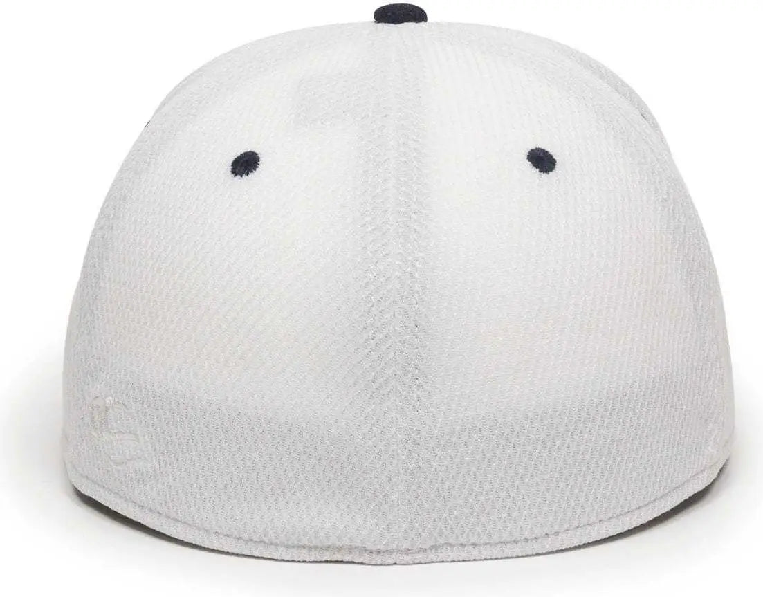 OC Sports CAGE25 Flexible Fitting Cap - White Navy