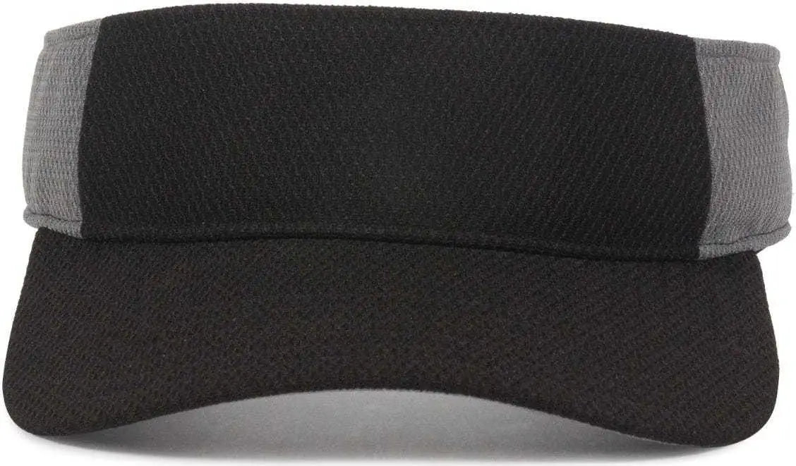 OC Sports CAGE75 Visor - Black Charcoal - Black Dark Gray / 6 7/8’’ - 7 1/2’’