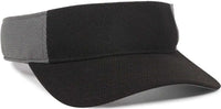 OC Sports CAGE75 Visor - Black Charcoal - Black Dark Gray / 6 7/8’’ - 7 1/2’’