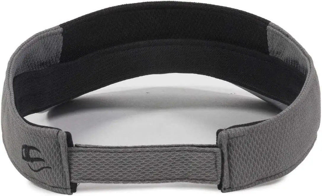 OC Sports CAGE75 Visor - Black Charcoal - Black Dark Gray / 6 7/8’’ - 7 1/2’’