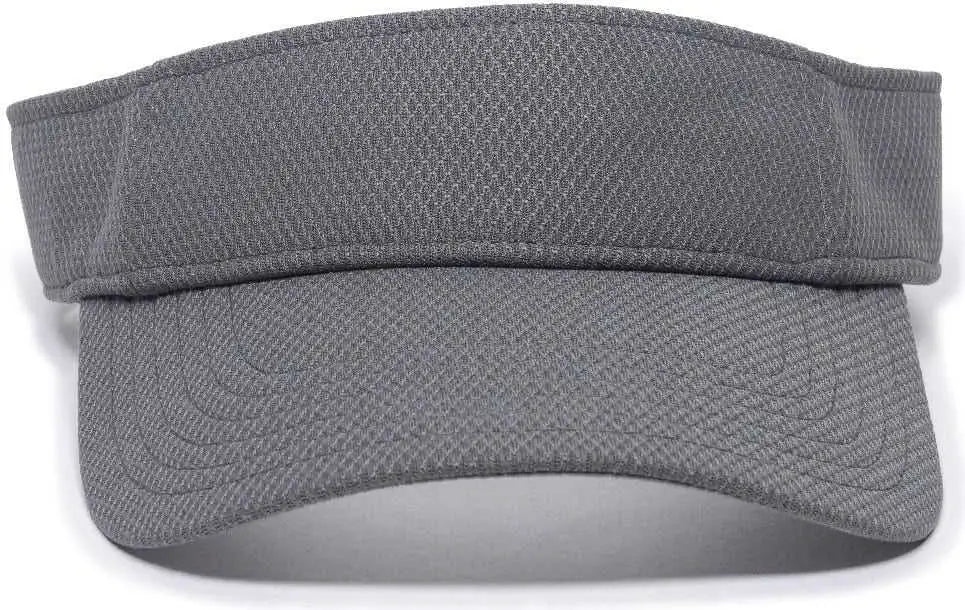 OC Sports CAGE75 Visor - Charcoal - Dark Gray / 6 7/8’’ - 7 1/2’’