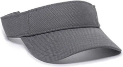 OC Sports CAGE75 Visor - Charcoal - Dark Gray / 6 7/8’’ - 7 1/2’’
