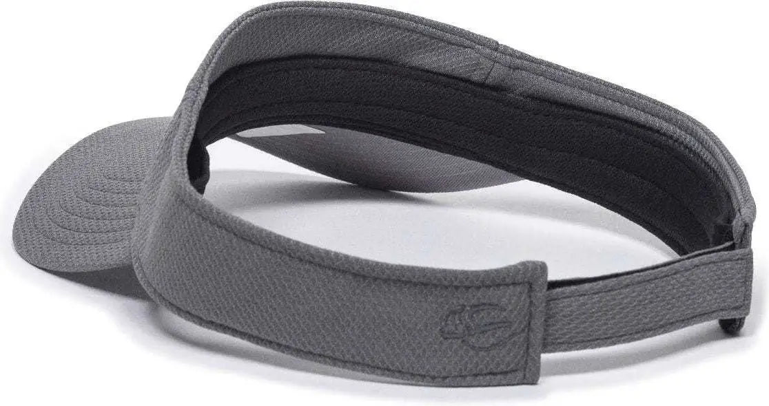 OC Sports CAGE75 Visor - Charcoal - Dark Gray / 6 7/8’’ - 7 1/2’’