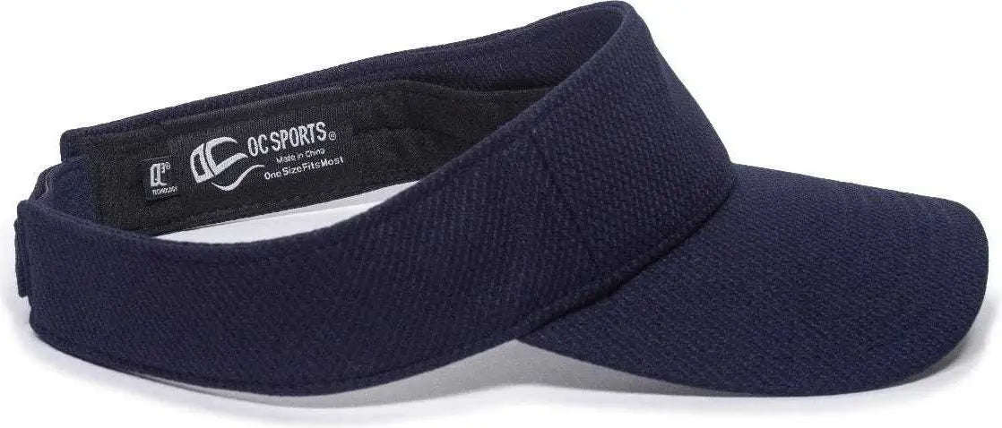 OC Sports CAGE75 Visor - Navy - Navy / 6 7/8’’ - 7 1/2’’