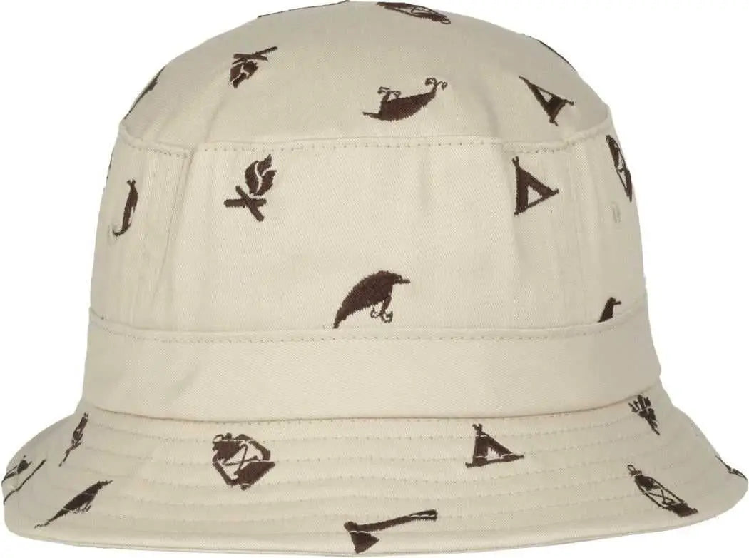 OC Sports CAMP01 Bucket Hat - Putty - Light Gray / One Size Fits Most