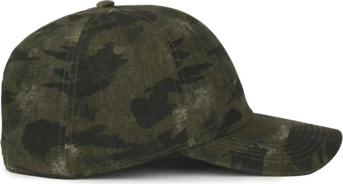 OC Sports CANV-111SB Cotton Canvas Cap - Generic Camo - Camo / OSFM