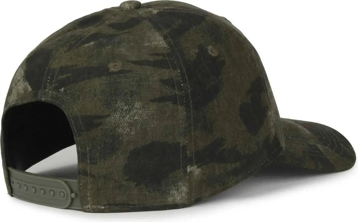 OC Sports CANV-111SB Cotton Canvas Cap - Generic Camo - Camo / OSFM