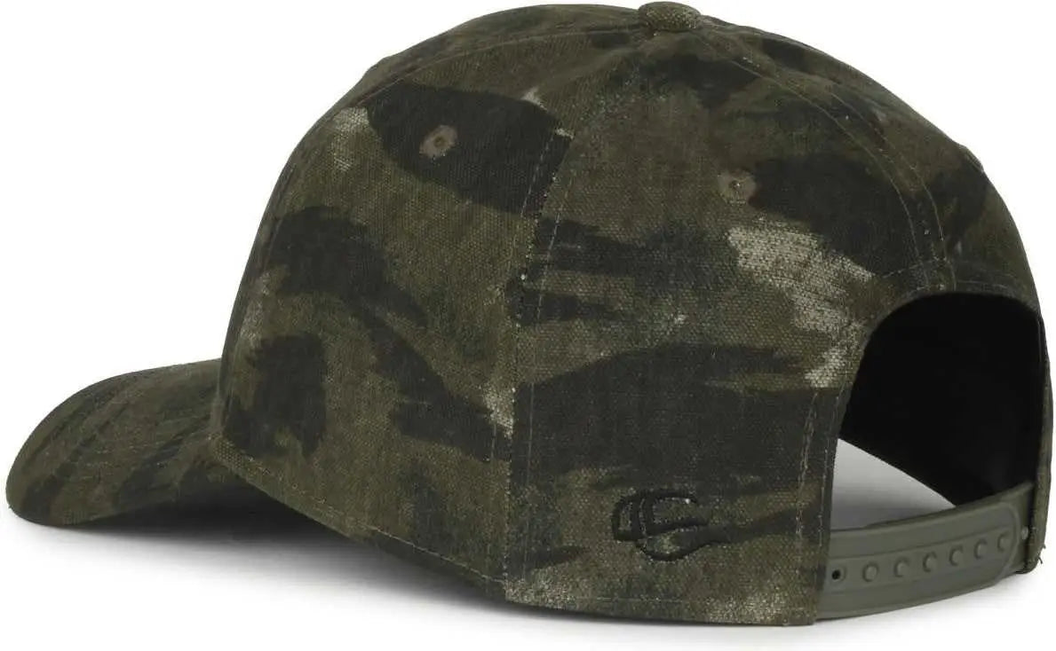 OC Sports CANV-111SB Cotton Canvas Cap - Generic Camo - Camo / OSFM