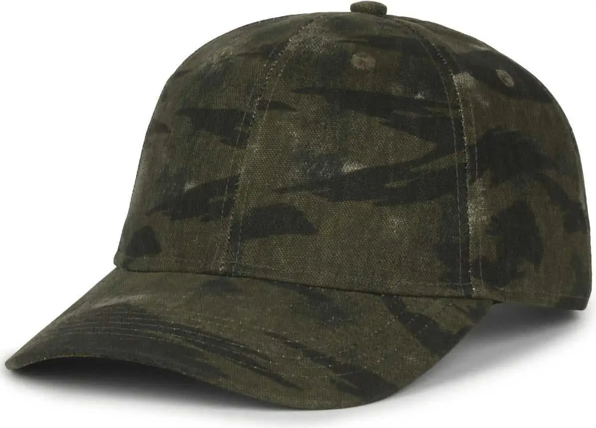 OC Sports CANV-111SB Cotton Canvas Cap - Generic Camo - Camo / OSFM